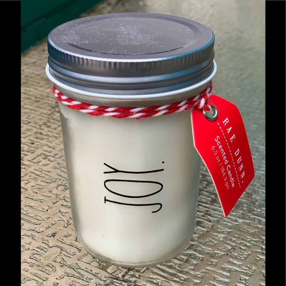 RAE DUNN JOY jar candle
